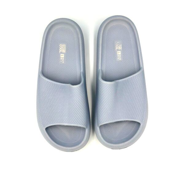 32 Degrees Cool Cushion Slides Pool Slides - Blue - Womens L (9/10) - Picture 2 of 11